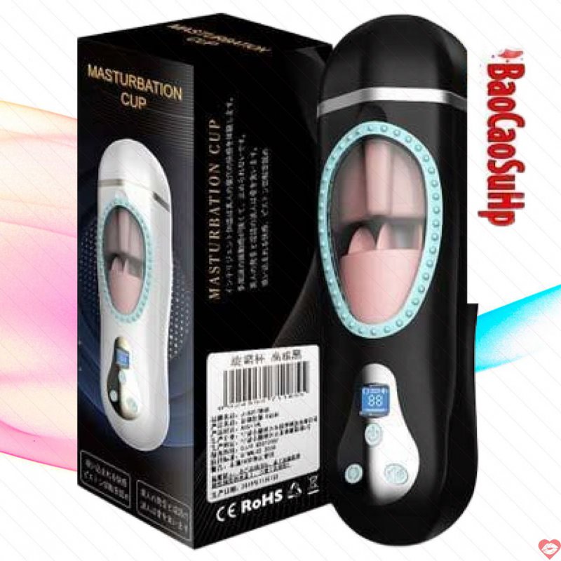 Sextoy Cốc âm đạo Lưỡi liếm co bóp Clapper siêu sướng