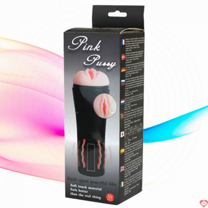 Âm Đạo Giả Đèn Pin không dây Pink Pussy