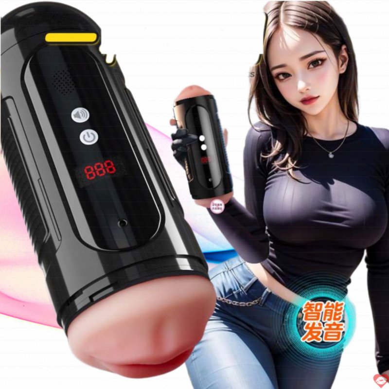 Cốc thủ dâm 2 đầu Jiuuy Black BONG Master Rung rên 12 chế độ  