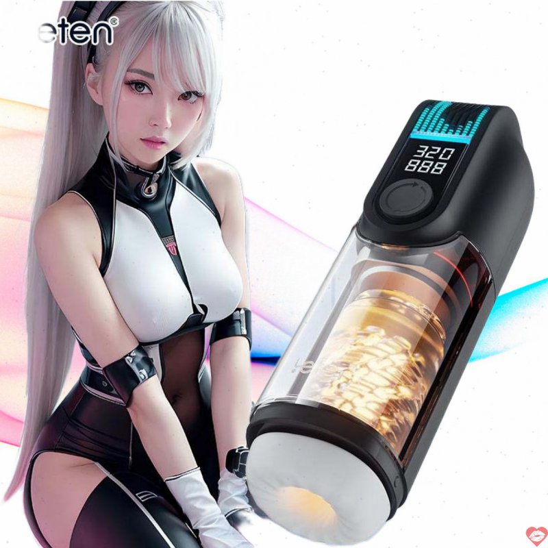 Cốc thủ dâm tự động Leten thunder Black Hole Pro Thụt mạnh nhiệt kép
