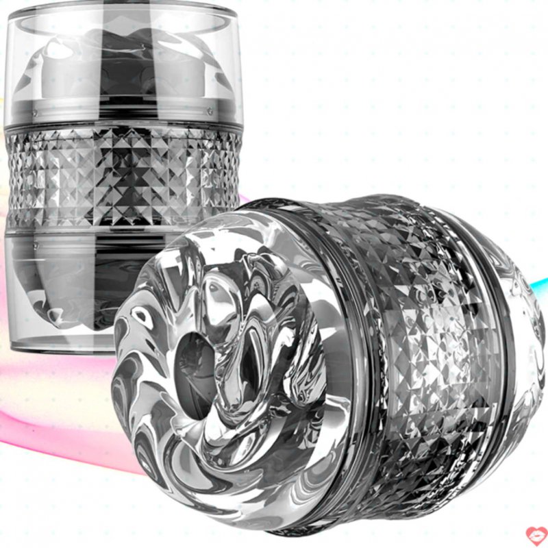 Cốc thủ dâm trong suốt 2 đầu Air Short Tuning nhỏ gọn