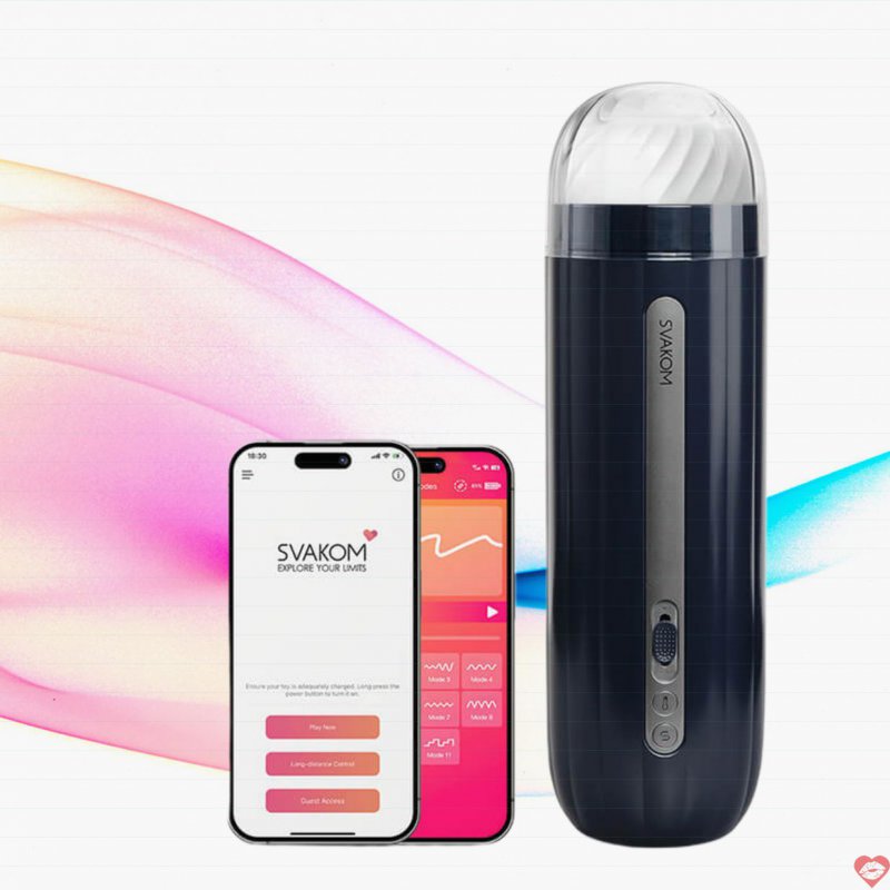 Máy thủ dâm nam SVAKOM Hannes Neo điều khiển App tiện lợi 