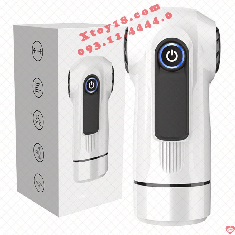 Âm Đạo Giả Ngụy Trang Cao Cấp KOMOTOY: Rung - Mút- Co Bóp - Phát Âm
