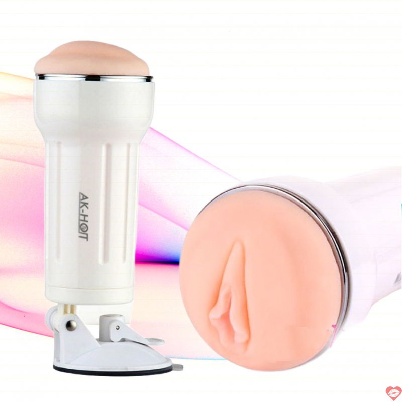 Âm Đạo Giả Ngụy Trang AK-HOT Có Đế Hít - Rung
