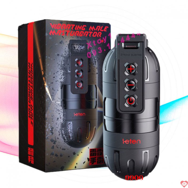 Âm Đạo Giả Ngụy Trang Cao Cấp Leten Strong Blasting: Rung - Mút- Co Bóp - Phát Âm - ĐKTX