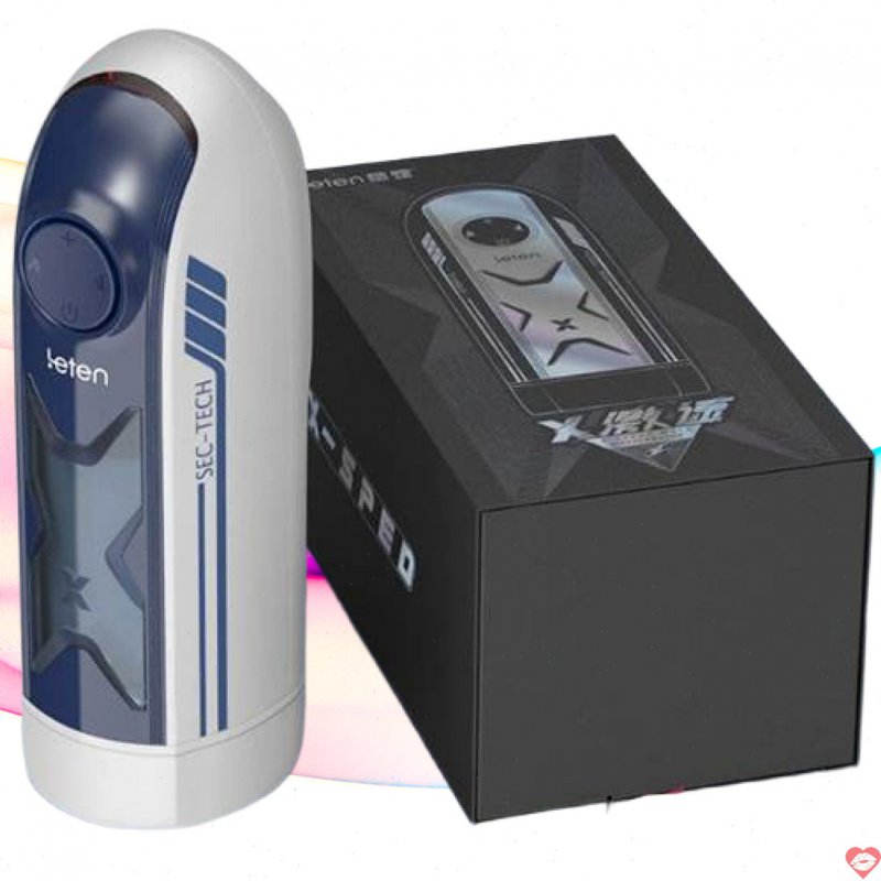 Cốc thủ dâm mini sục bú siêu tốc độ có sưởi ấm Leten Xspeed AD33S