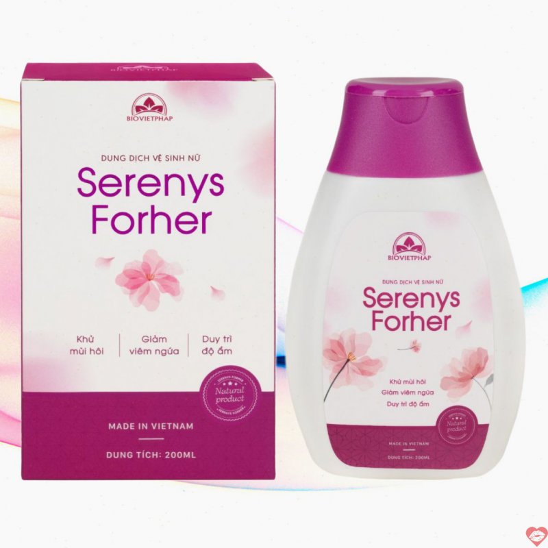 Dung Dịch Serenys ForHer 200ml Sạch Sẽ Dịu Nhẹ Tự Tin Mỗi Ngày 