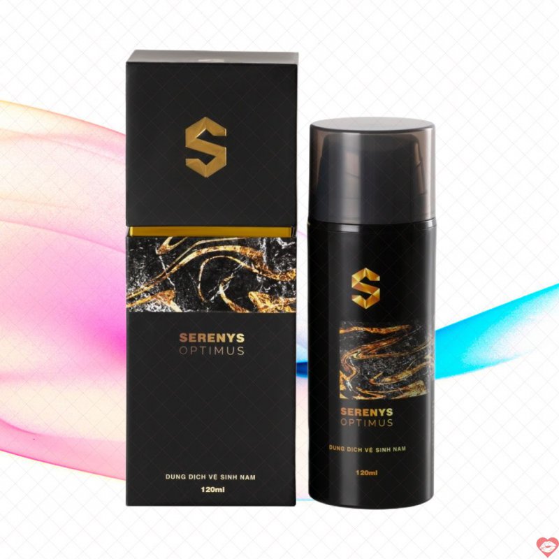 Serenys Optimus 120ml dung dịch vệ sinh nam sạch mát an toàn 