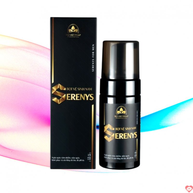 Bọt Vệ Sinh Nam Serenys 100ml sạch thơm tự tin suốt ngày 