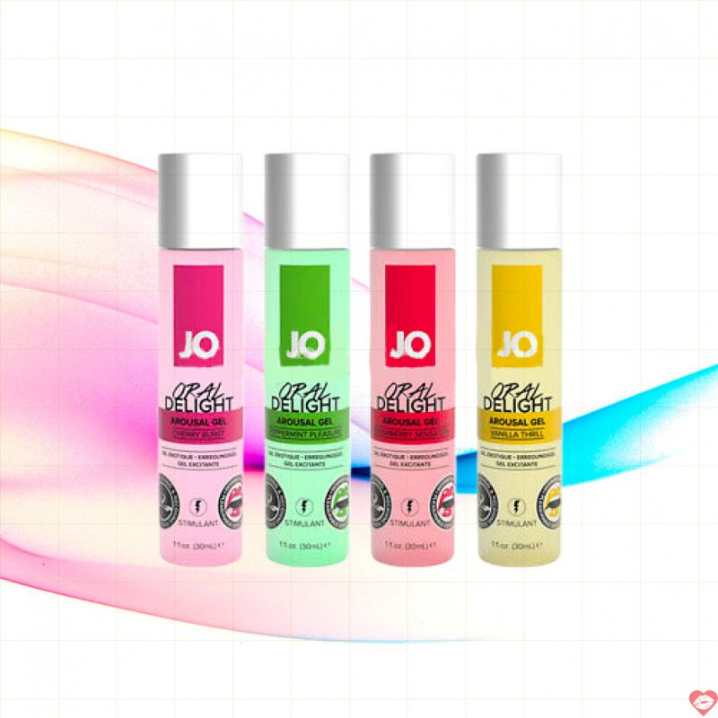 Gel Bôi Trơn Jo Oral Delight Thơm Mát Tăng Khoái Cảm 
