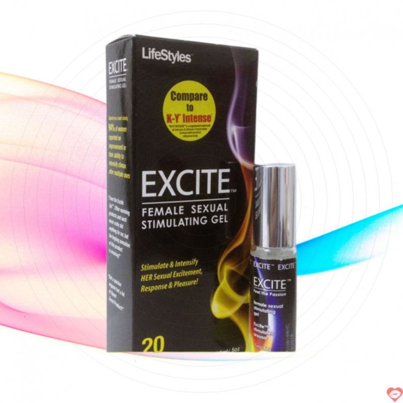 Gel Bôi Trơn Lifestyles Excite Mỹ Tăng Hưng Phấn, Êm Dịu, An Toàn 