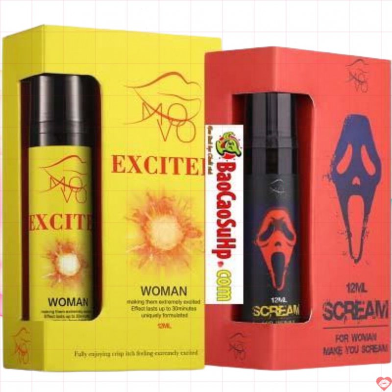 Gel bôi trơn Movo Scream 12ml tăng khoái cảm mạnh mẽ 