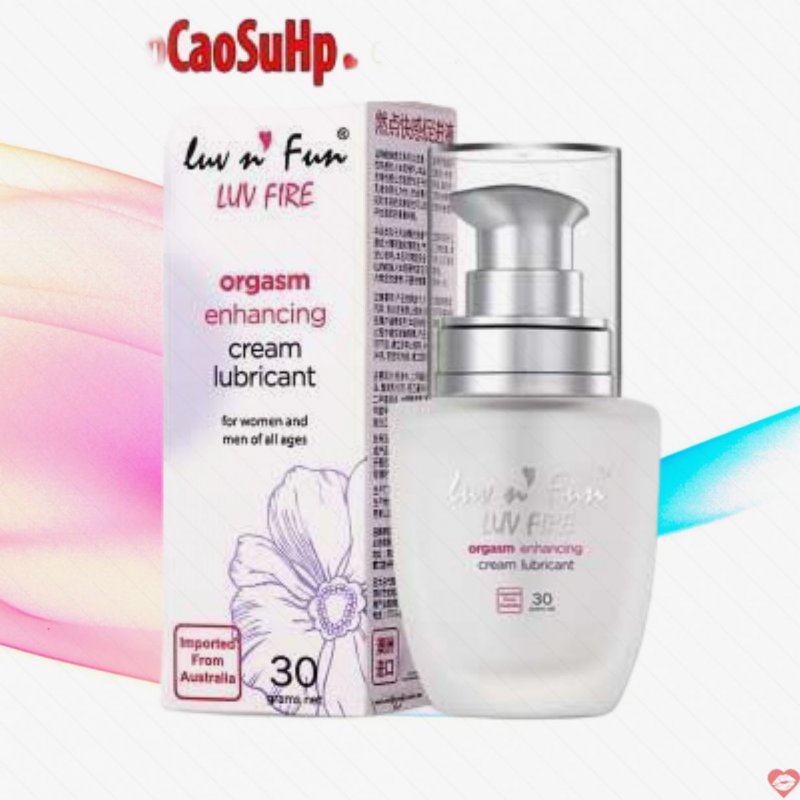 Gel bôi trơn Luvn Fun Fire tăng khoái cảm mạnh mẽ an toàn 
