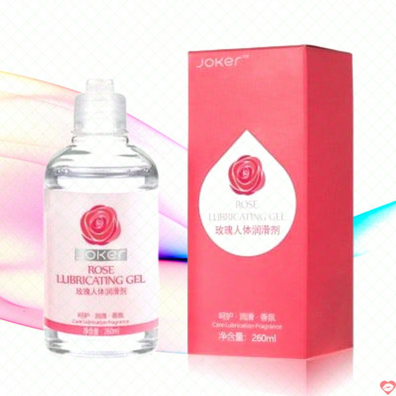 Gel bôi trơn The Joker 260ml hương hoa hồng lô hội dịu nhẹ 