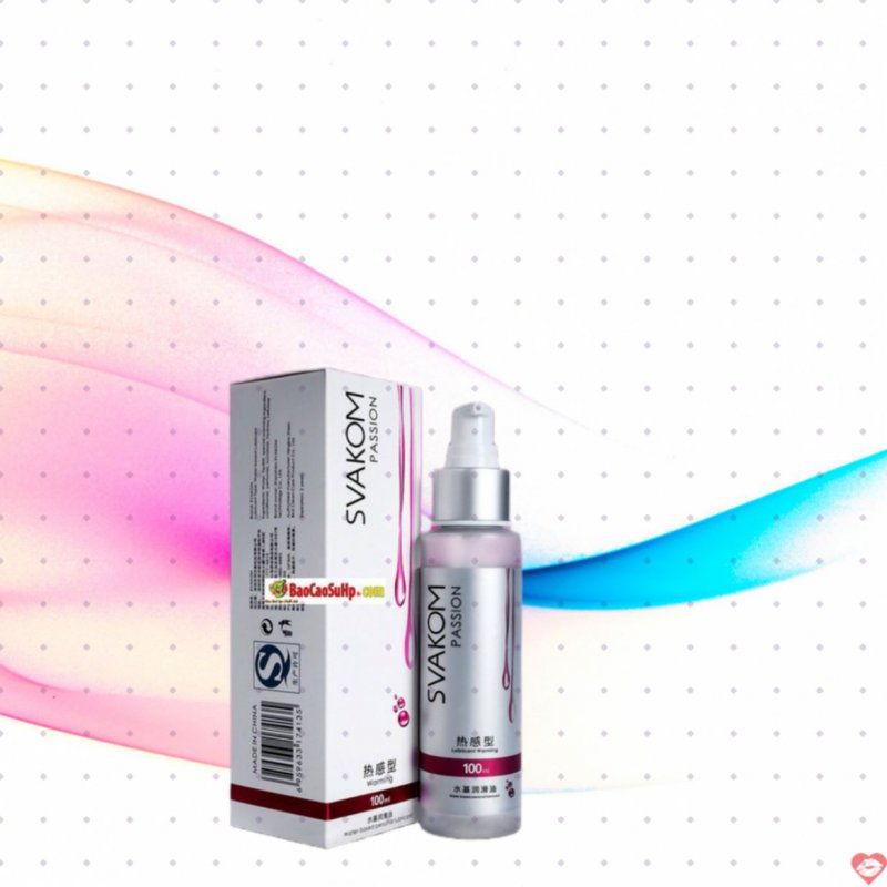 Gel bôi trơn Svakom ấm nóng cao cấp 60ml tăng khoái cảm 