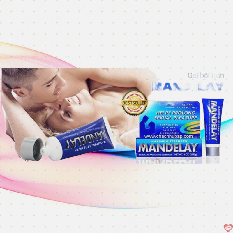 Gel bôi trơn Mandelay 2in1 kéo dài thời gian tăng khoái cảm 