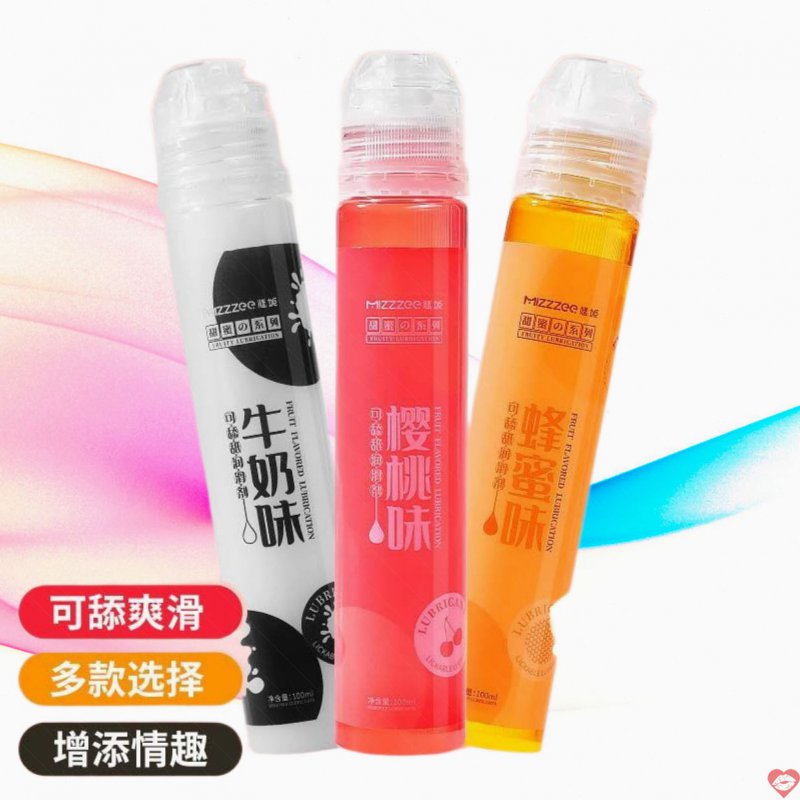 Gel bôi trơn Mizzzee Sweet Mật ong Anh đào Sữa 100ml gốc nước thơm mát 