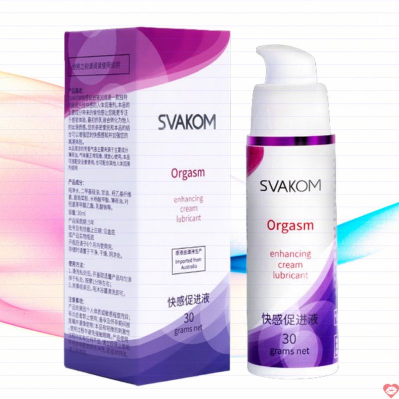 Gel bôi trơn Svakom Orgram tăng khoái cảm, lên đỉnh dễ dàng 
