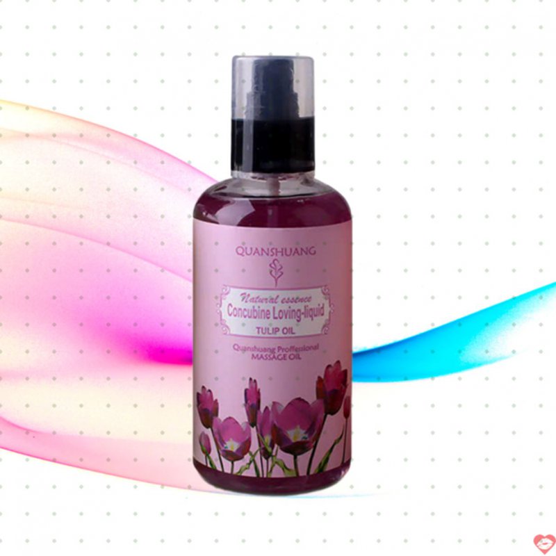 Tinh Dầu Massage Quanshuang Tulip 300ml Thư Giãn Kích Thích 