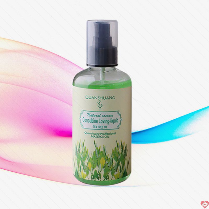 Tinh Dầu Massage Quanshuang 300ml Hương Trà Xanh Thư Giãn Kích Thích 