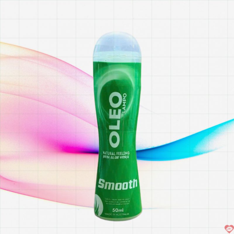 Gel Bôi Trơn Nha Đam Oleo Lampo Mềm Mượt, Giảm Đau Rát Tốt 