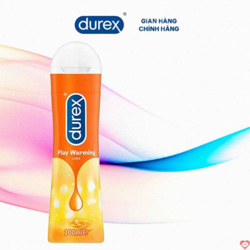 Gel bôi trơn Durex Play Warming lube 100ml kích thích cảm giác mềm mượt 