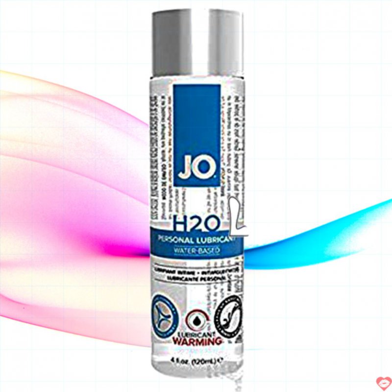 Gel bôi trơn Jo H2O gốc nước 120ml tạo cảm giác ấm, mềm mịn 