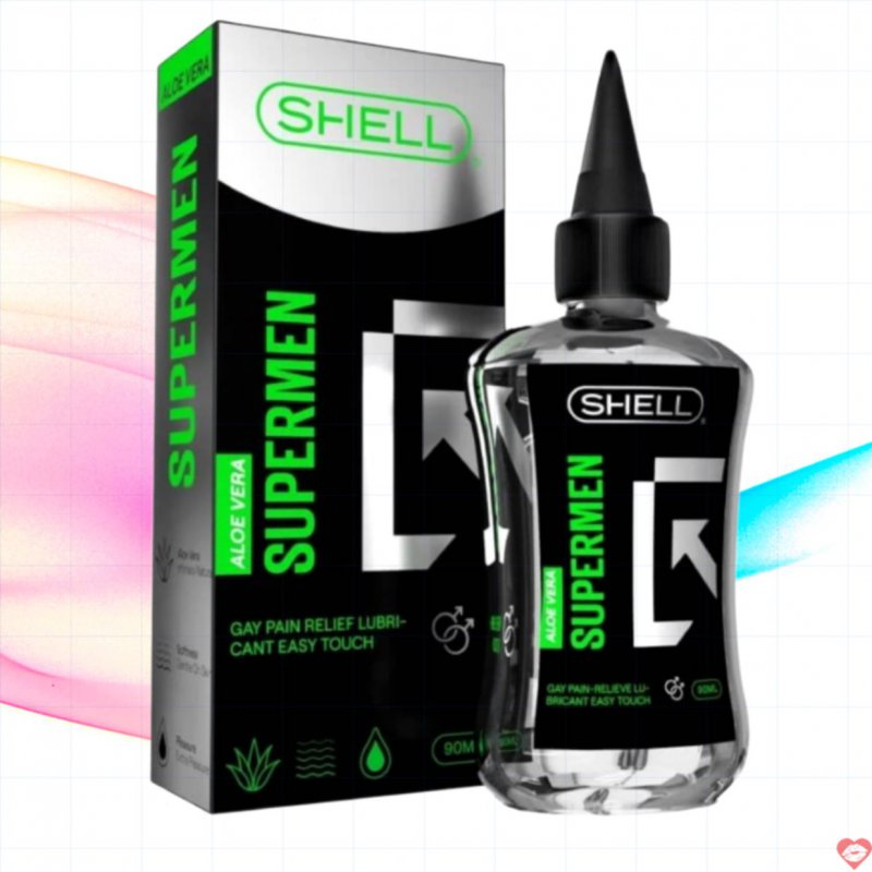 Gel bôi trơn lô hội Aloe Vera Shell Supermen mềm mượt an toàn 
