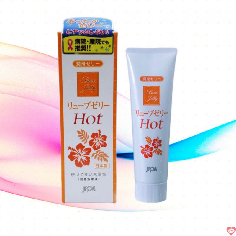 Dầu bôi trơn Jex Luve Jelly Hot ấm nóng tinh tế Nhật Bản 
