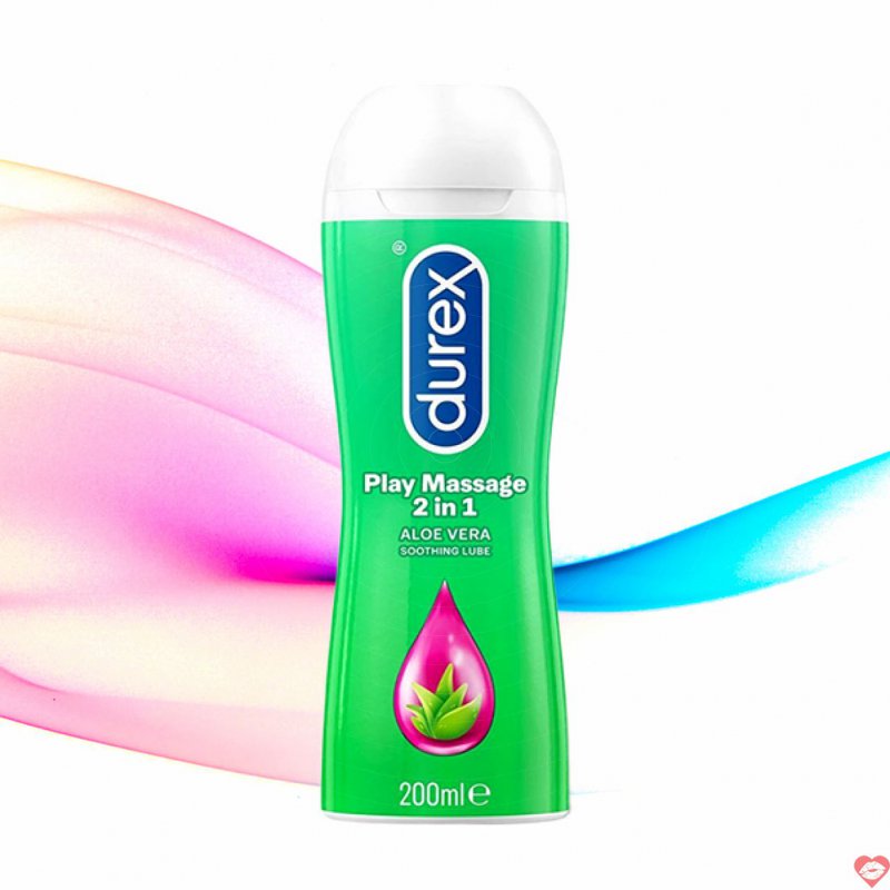 Gel bôi trơn Durex Play Massage 2in1 200ml mềm mượt, tăng khoái cảm 