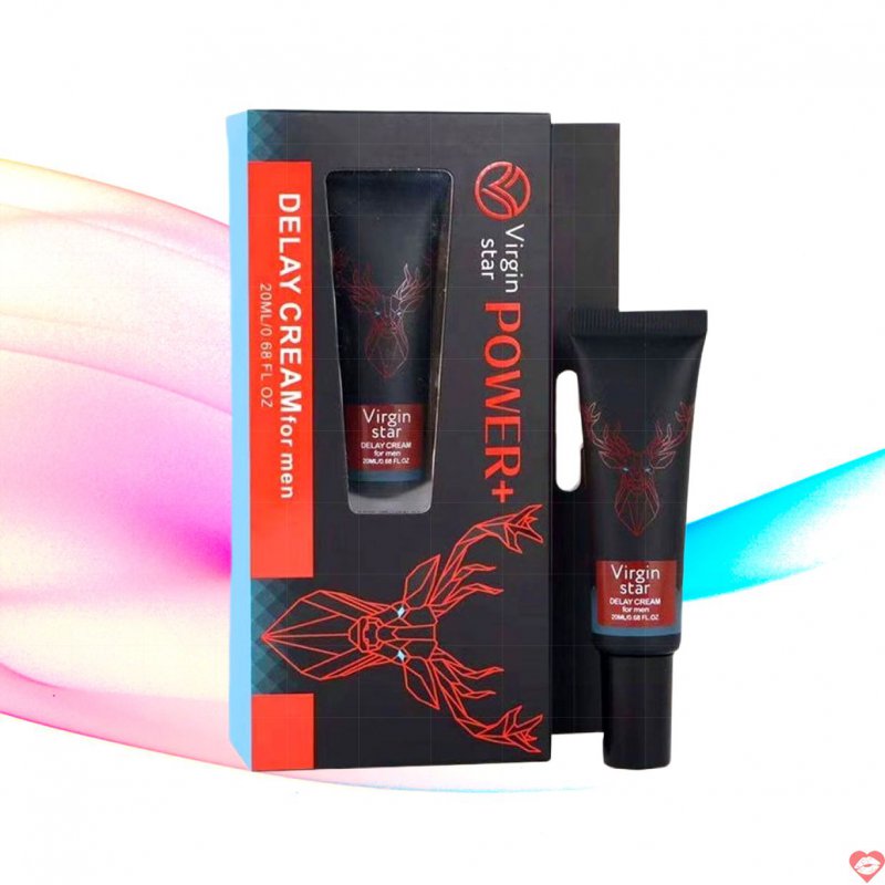 Gel Bôi Trơn Virgin Star Power + Delay Cream Chống Xuất Tinh Sớm - Chai 20ml
