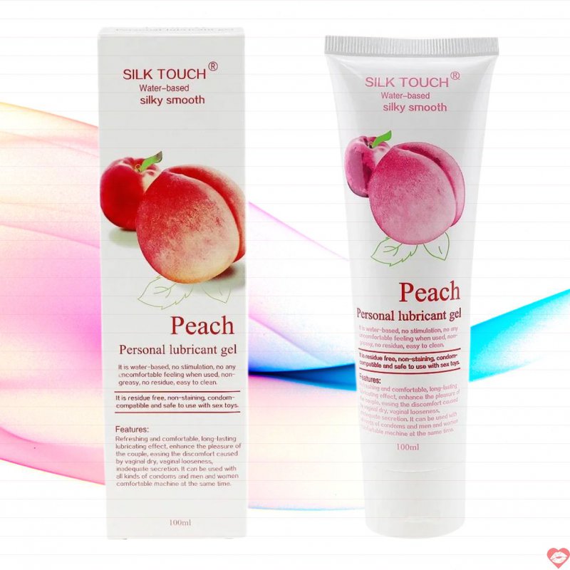 Gel Bôi Trơn Silk Touch Hương Đào 100ml