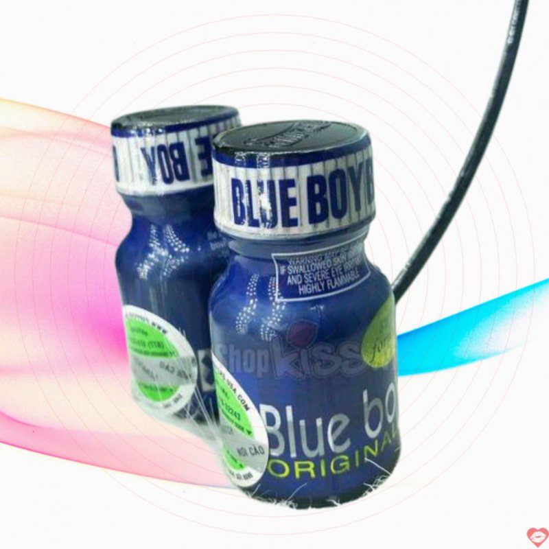 Popper Blue Boy 10ml Đậm Đặc Hít Lâu Tăng Phê Sảng Khoái 