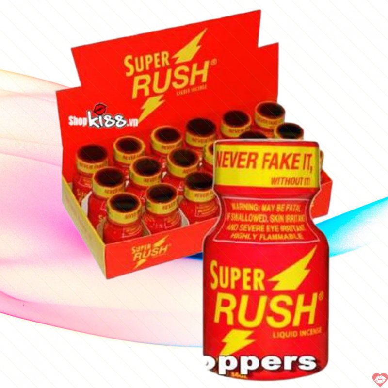 Popper Super Rush đỏ 10ml cao cấp chính hãng mua ngay giá tốt 