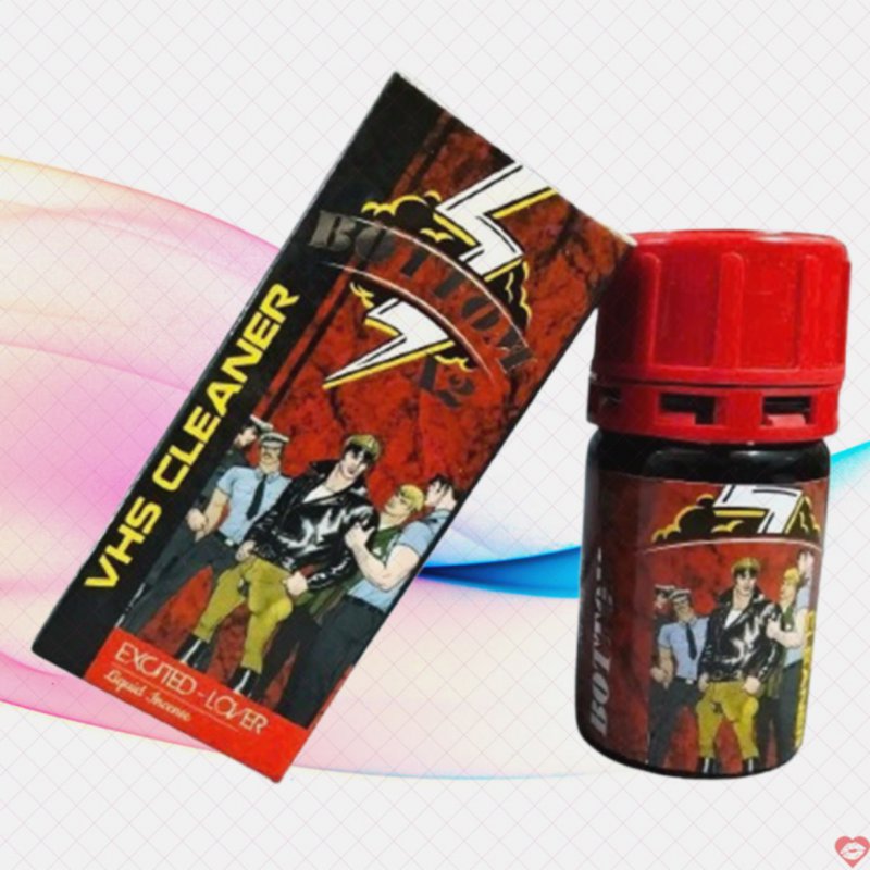 Popper VHS Cleaner Bottom X2 40ml Chai Tròn Chính Hãng Cho Bot