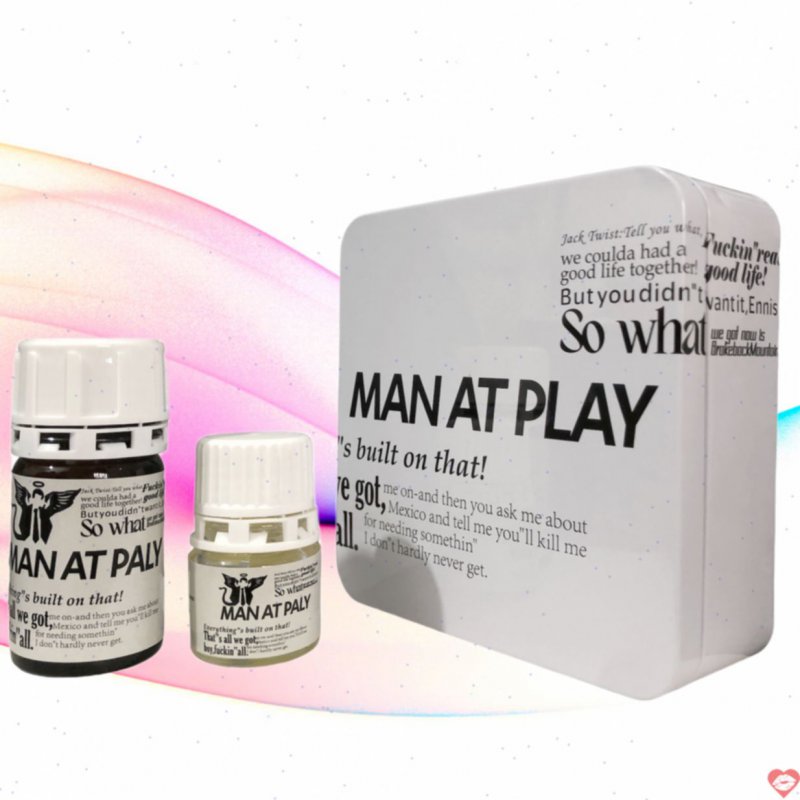 Popper Man At Play Trắng Set 40ml + 20ml Cực Mạnh