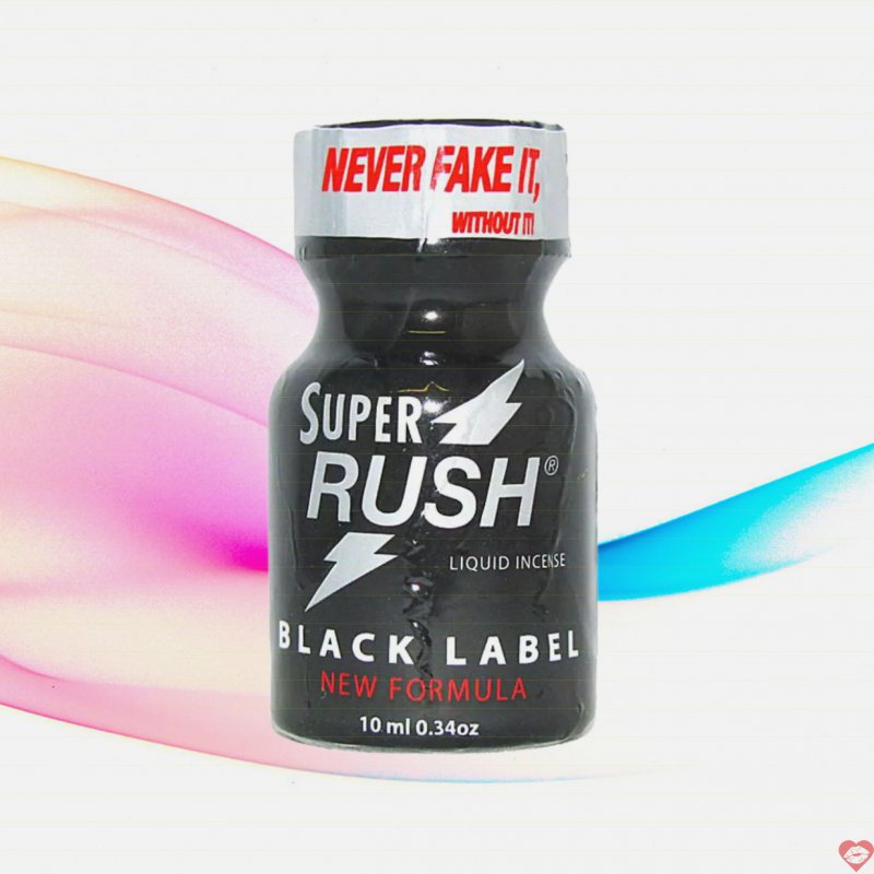 Chai Hít Tăng Khoái Cảm Popper Super Rush Black Label - Chai 10ml