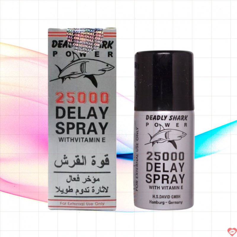 Chai xịt kéo dài Power Deadly Shark 25000 40ml tăng cường phái mạnh 