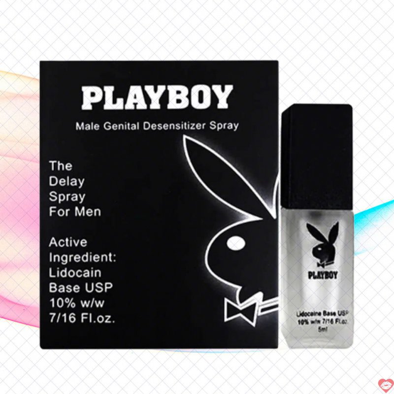 Chai xịt kéo dài thời gian Playboy 5ml tăng khoái cảm lâu dài 