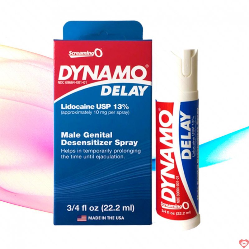 Chai xịt Dynamo Delay 22ml kéo dài cực mạnh, bền lâu 