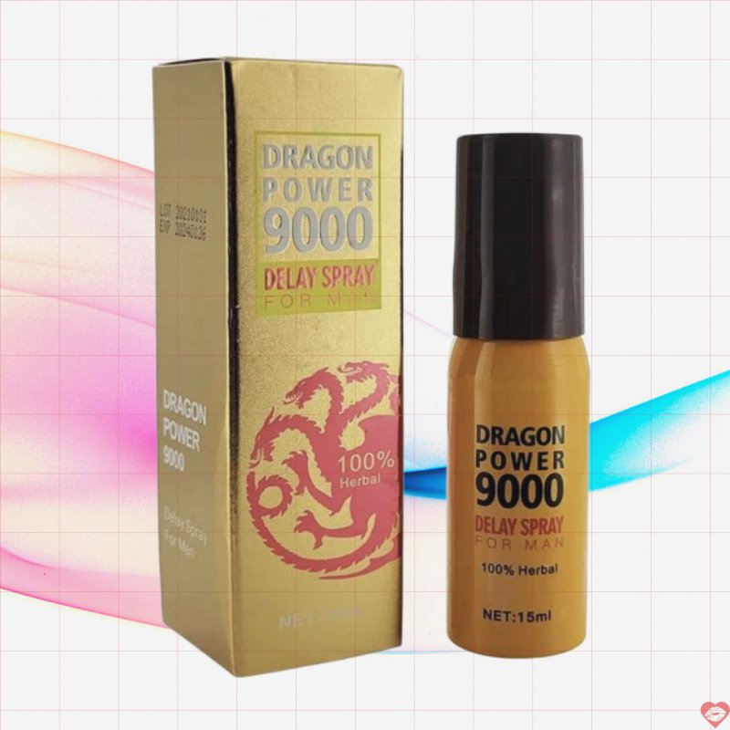 Dragon Power 9000 Spray Trị Xuất Tinh Sớm Tăng Cường Sinh Lực Nam 