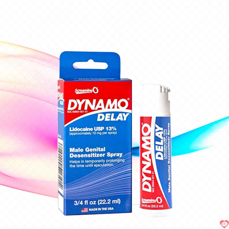 Chai xịt Dynamo Delay kéo dài thời gian xuất tinh chống xuất sớm 