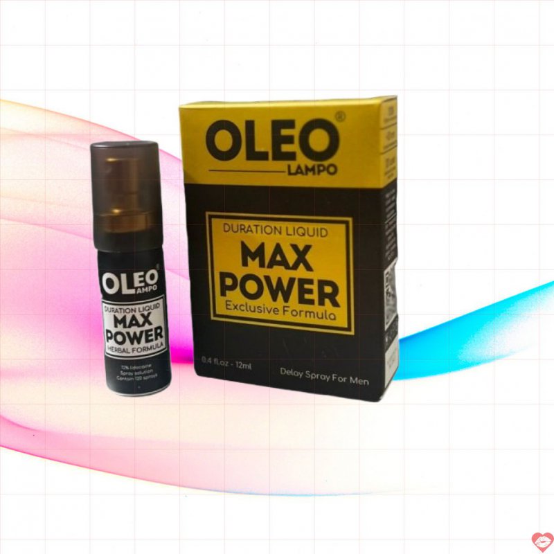 Xịt kéo dài thời gian Oleo Lampo Max Power bảo vệ thăng hoa hiệu quả 