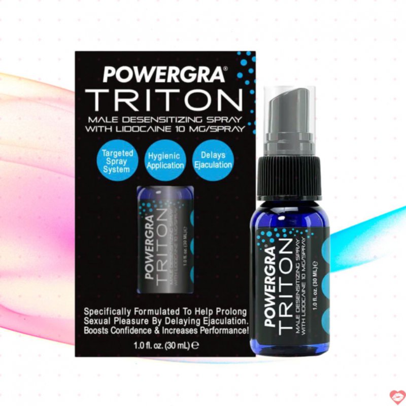 Chai xịt Powergra Triton chống xuất tinh sớm, kéo dài thời gian 