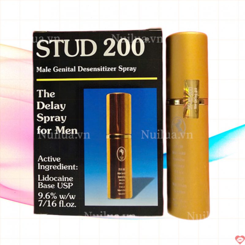 Thuốc xịt Stud 200 giúp kéo dài thời gian quan hệ an toàn hiệu quả 