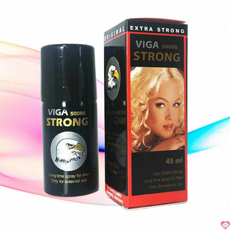 Chai xịt chống xuất tinh sớm Viga Strong 45ml - Kéo dài bền lâu 