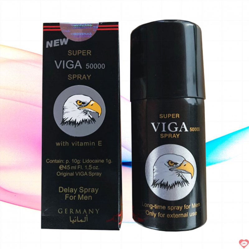 Chai xịt kéo dài Viga 50000 45ml chống xuất tinh sớm hiệu quả 