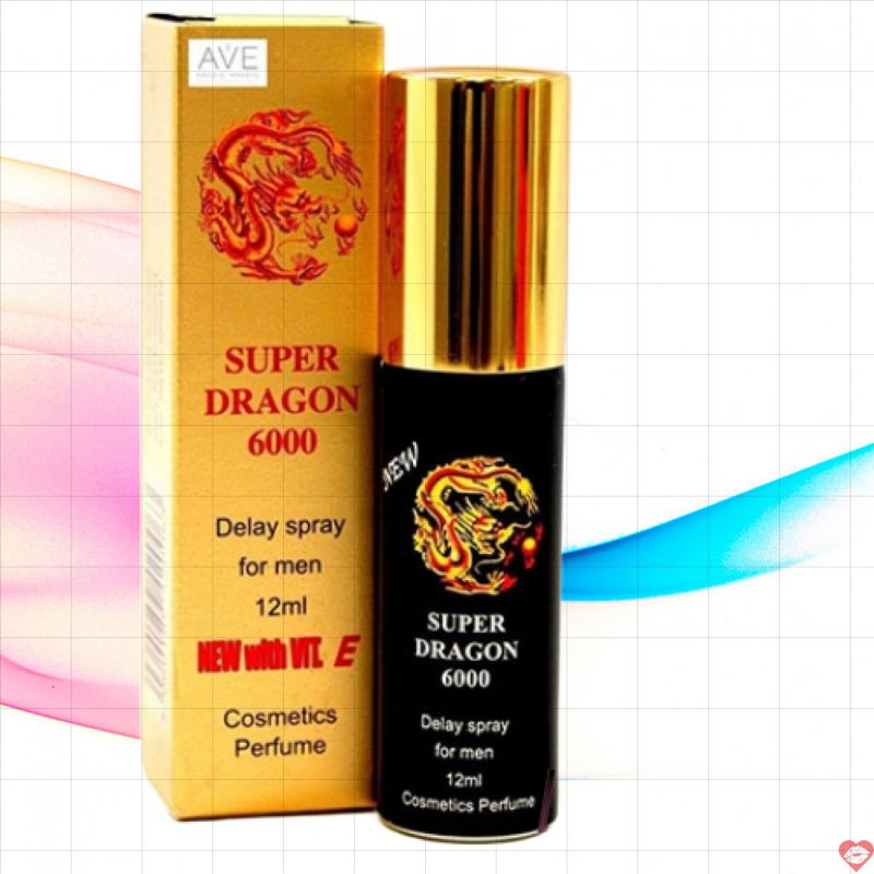 Xịt chống xuất tinh sớm Super Dragon có vitamin E