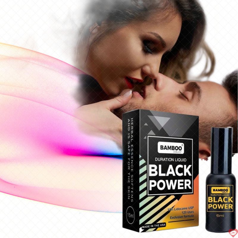 Chai xịt kéo dài thời gian USA Bamboo Black Edition 15ml 13%