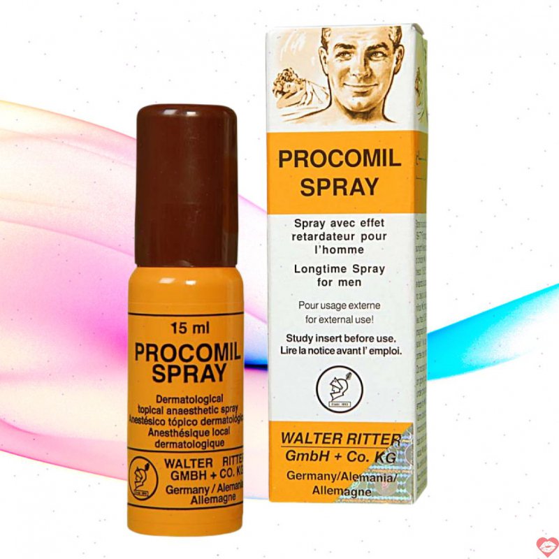 Xịt Hỗ Trợ Kéo Dài Xuất Tinh - Procomil Hàng Đức
